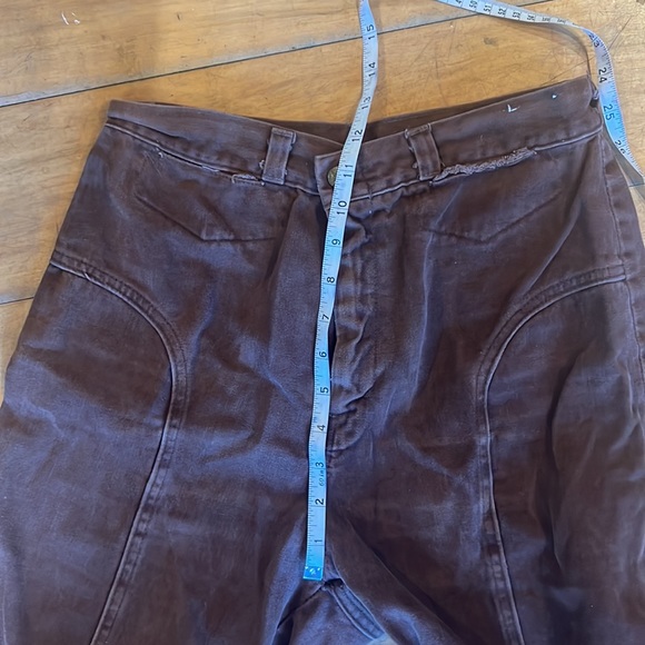 Very cute high waisted brown soft pant. Bought vintage in LA. Just don’t fit. - Picture 6 of 7